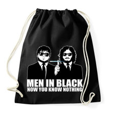 PRINTFASHION Men in Black - Trónok harca black - Sportzsák, Tornazsák - Fekete tornazsák