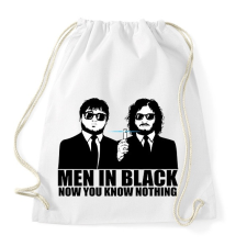 PRINTFASHION Men in Black - Trónok harca - Sportzsák, Tornazsák - Fehér tornazsák