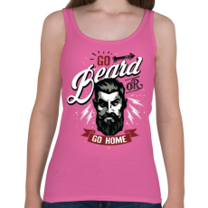 PRINTFASHION Menj borbélyhoz - Női atléta - Rózsaszín