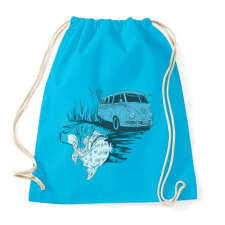 PRINTFASHION Menj horgászni - Sportzsák, Tornazsák - Surf blue tornazsák