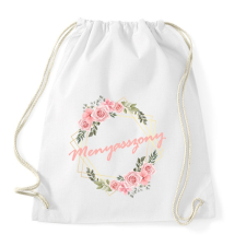 PRINTFASHION Menyasszony - Sportzsák, Tornazsák - Fehér tornazsák