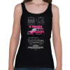 PRINTFASHION Mercedes G Wagen - Női atléta - Fekete