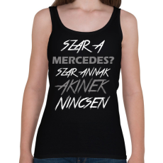 PRINTFASHION Mercedes  - Női atléta - Fekete