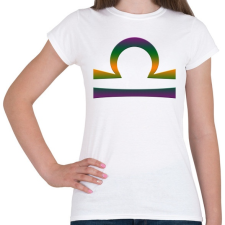 PRINTFASHION Mérleg - Női póló - Fehér női póló