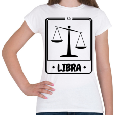 PRINTFASHION mérleg - Női póló - Fehér női póló