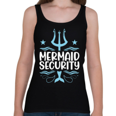 PRINTFASHION Mermaid security - Női atléta - Fekete