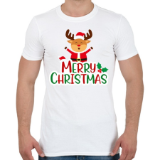 PRINTFASHION merry christmas - Férfi póló - Fehér férfi póló