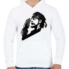 PRINTFASHION Metal Gear Solid OPS - Férfi kapucnis pulóver - Fehér férfi pulóver, kardigán