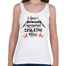 PRINTFASHION Metallica rajongók - Női atléta - Fehér