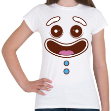 PRINTFASHION Mézeskalács fej - Női póló - Fehér női póló