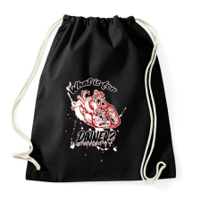 PRINTFASHION Mi lesz vacsorára? - Sportzsák, Tornazsák - Fekete tornazsák