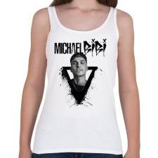 PRINTFASHION Michael Bibi - Női atléta - Fehér női trikó