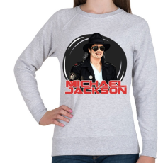 PRINTFASHION michael jackson 1 - Női pulóver - Sport szürke