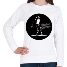 PRINTFASHION Michael Jackson-Dance - Női pulóver - Fehér