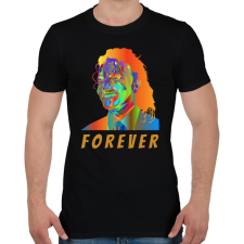 PRINTFASHION Michael Jackson - Férfi póló - Fekete férfi póló