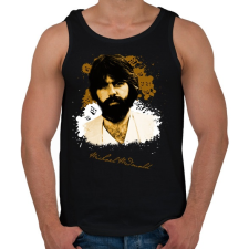 PRINTFASHION Michael McDonald - Férfi atléta - Fekete atléta, trikó