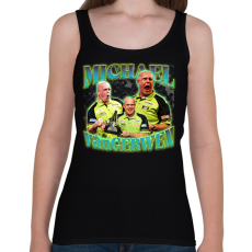 PRINTFASHION Michael van Gerwen - darts - Női atléta - Fekete