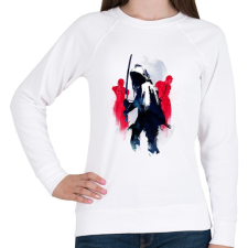 PRINTFASHION Michonne The Walking Dead - Női pulóver - Fehér női pulóver, kardigán