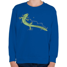 PRINTFASHION Microbracis - Gyerek pulóver - Királykék gyerek pulóver, kardigán