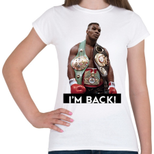 PRINTFASHION Mike is BACK! - Női póló - Fehér női póló