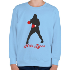 PRINTFASHION Mike Tyson - Gyerek pulóver - Világoskék gyerek pulóver, kardigán