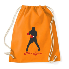 PRINTFASHION Mike Tyson - Sportzsák, Tornazsák - Narancssárga tornazsák