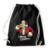 PRINTFASHION mikulás - Sportzsák, Tornazsák - Fekete
