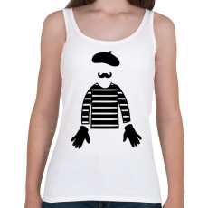 PRINTFASHION Mime - Női atléta - Fehér