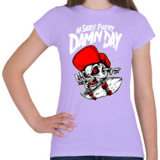 PRINTFASHION Minden átkozott nap - Női póló - Viola