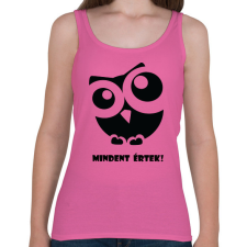 PRINTFASHION Mindent értek - Női atléta - Rózsaszín női trikó