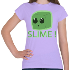 PRINTFASHION Minecraft Slime - Női póló - Viola női póló