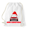 PRINTFASHION MINI CHRISTMAS - Sportzsák, Tornazsák - Fehér