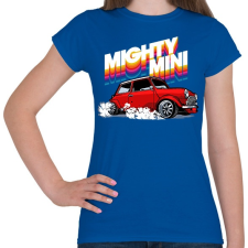 PRINTFASHION Mini Morris - Női póló - Királykék női póló