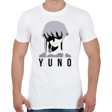 PRINTFASHION Mirai Nikki - Yuno - Férfi póló - Fehér