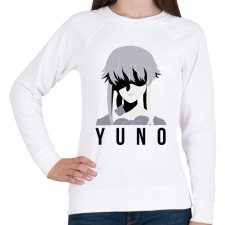 PRINTFASHION Mirai Nikki - Yuno - Női pulóver - Fehér női pulóver, kardigán