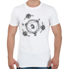 PRINTFASHION misztikus - Férfi póló - Fehér férfi póló