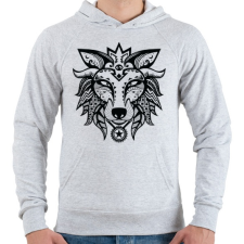 PRINTFASHION Mitikus állat - Férfi kapucnis pulóver - Sport szürke férfi pulóver, kardigán