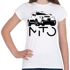 PRINTFASHION Mito Alfa - Női póló - Fehér női póló