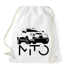 PRINTFASHION Mito Alfa - Sportzsák, Tornazsák - Fehér tornazsák