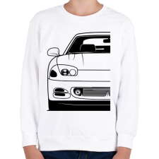 PRINTFASHION Mitsubishi 3000 GT - Gyerek pulóver - Fehér gyerek pulóver, kardigán