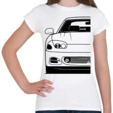 PRINTFASHION Mitsubishi 3000 GT - Női póló - Fehér