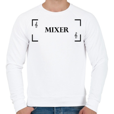 PRINTFASHION Mixer - Férfi pulóver - Fehér férfi pulóver, kardigán