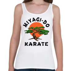 PRINTFASHION Miyagi-Do Karate - Női atléta - Fehér