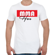 PRINTFASHION MMA hero - Férfi póló - Fehér férfi póló
