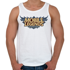 PRINTFASHION Mobile Legends - Férfi atléta - Fehér