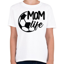 PRINTFASHION Mom life - Gyerek póló - Fehér gyerek póló