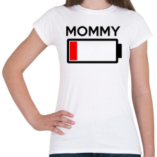 PRINTFASHION MOMMY - Női póló - Fehér női póló