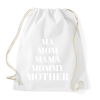 PRINTFASHION Mommy - Sportzsák, Tornazsák - Fehér