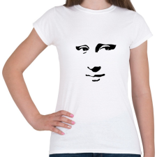PRINTFASHION Mona Lisa - Női póló - Fehér női póló
