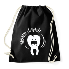 PRINTFASHION Mond ááá! - Sportzsák, Tornazsák - Fekete tornazsák